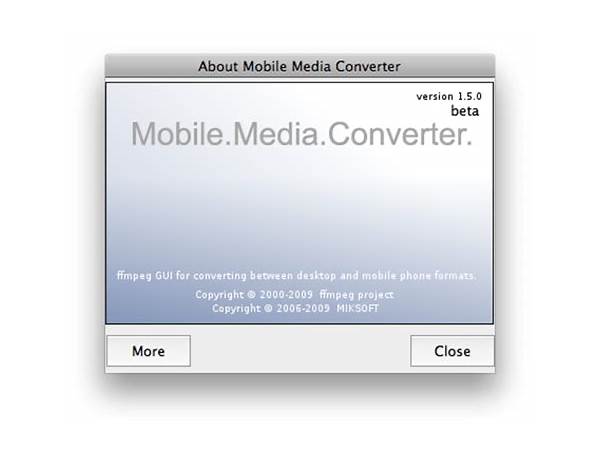 Mobile Media Converter for Mac - Download it from habererciyes for free